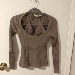 Jonathan Simkhai knit two piece sweater